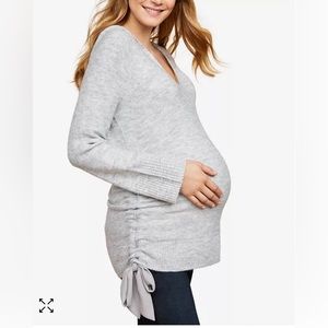 Jessica Simpson Maternity Sweater with Hood